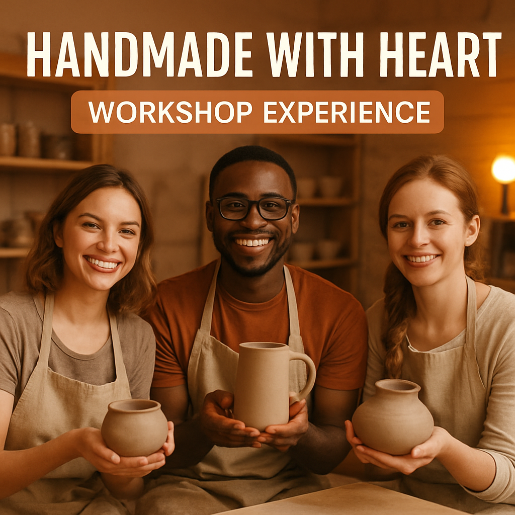 Handmade with Heart | Pottery Workshop Experience & Creations